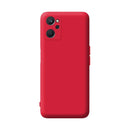 Capa de silicone com proteção de câmera para Realme 9i