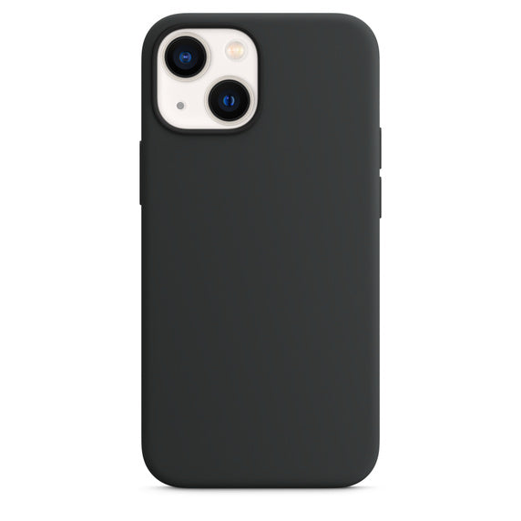 Capa em pele para iphone 13 mini preto