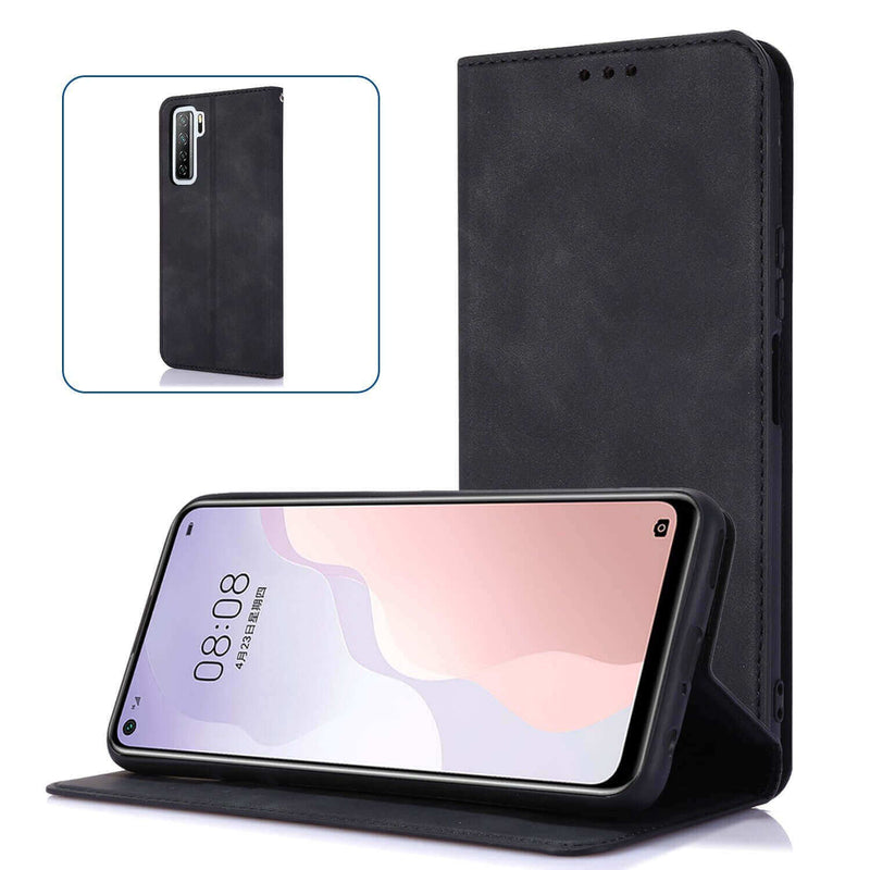 Capa flip com suporte de cartões para Galaxy S22 Plus