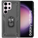 Capa Samsung Galaxy S23 Ultra Militar Iman Anel