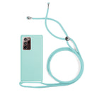 Capa de silicone com cordão para Galaxy Note 20 Ultra