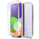 Capa transparente 360º para Galaxy A22 4G