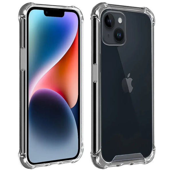 Capa iPhone 14 Plus Transparente com cantos reforçados