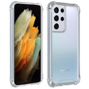 Capa transparente com cantos reforçados para Galaxy S22 Ultra