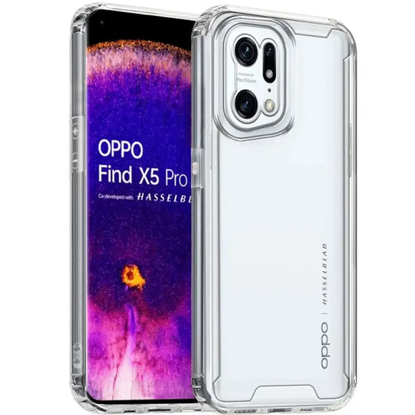 Capa Oppo Find X5 Pro Transparente Premium