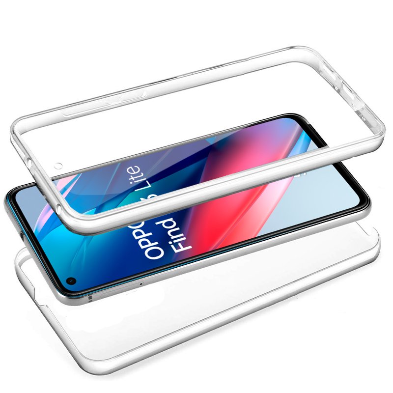 Capa transparente 360º para Oppo Find X3 Lite