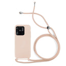 Capa de silicone com cordão para Xiaomi Redmi 10C