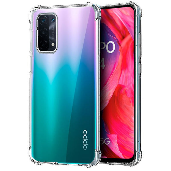 Capa transparente com cantos reforçados para Oppo A54 5G/A74 5G