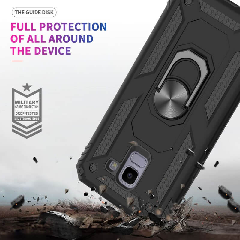 Capa Military com íman e anel 360º para Huawei P40