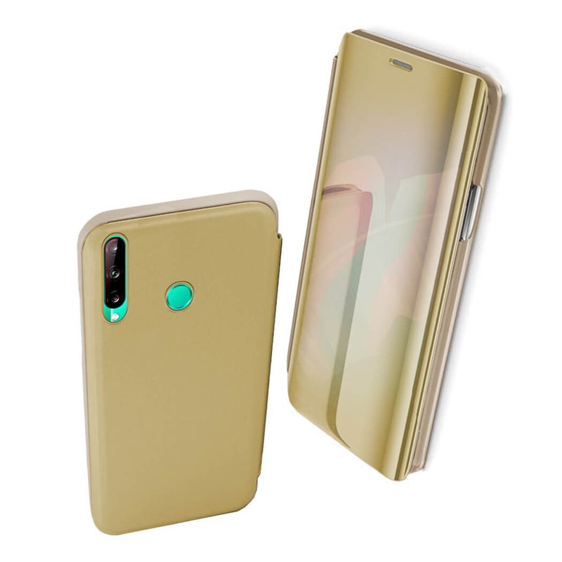 Capa flip Premium S-View para Huawei P40 lite E