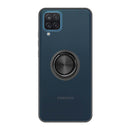 Capa de gel com suporte íman (versão Smoked) para Galaxy A12