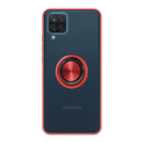 Capa de gel com suporte íman (versão Smoked) para Galaxy A12