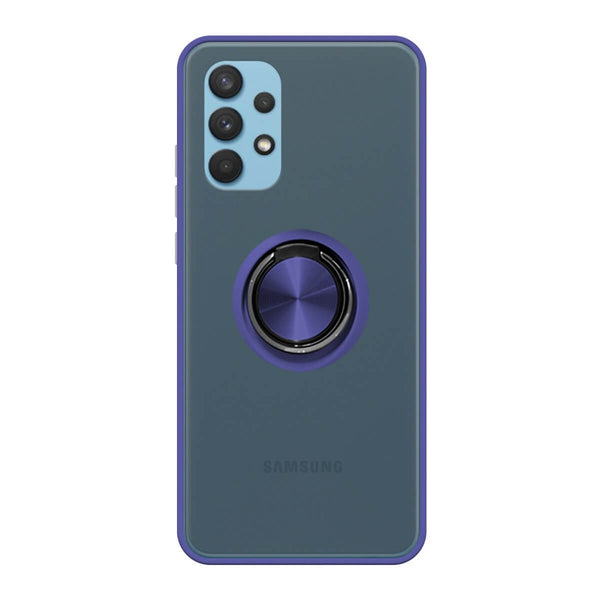 Capa de gel com suporte íman (versão Smoked) para Galaxy A32 5G