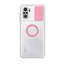 Capa de gel com tampa da câmera deslizante e anel para Redmi Note 10/10S