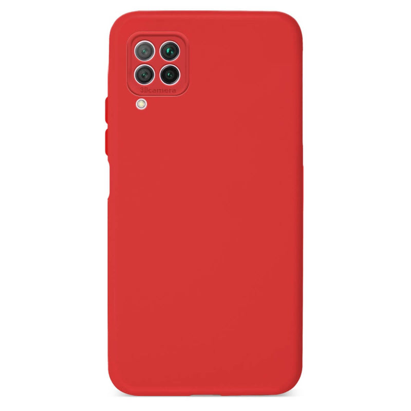 Capa de silicone com proteção de câmera para Huawei P40 lite