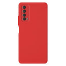 Capa de silicone com proteção de câmera para Huawei P Smart 2021