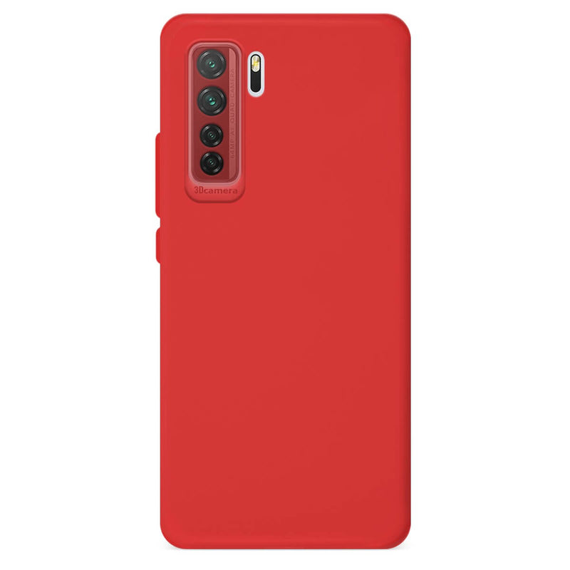 Capa de silicone com proteção de câmera para Huawei P40 lite 5G