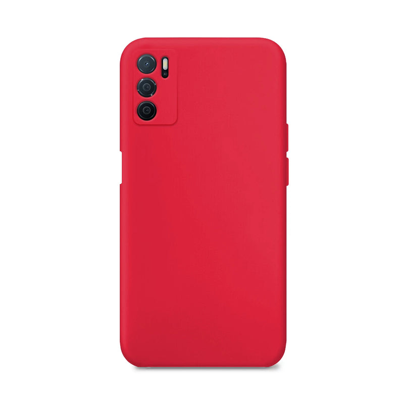 Capa de silicone com proteção de câmera para Oppo Find X3 Lite