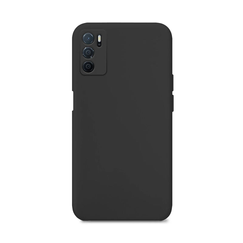 Capa de silicone com proteção de câmera para Oppo Find X3 Lite