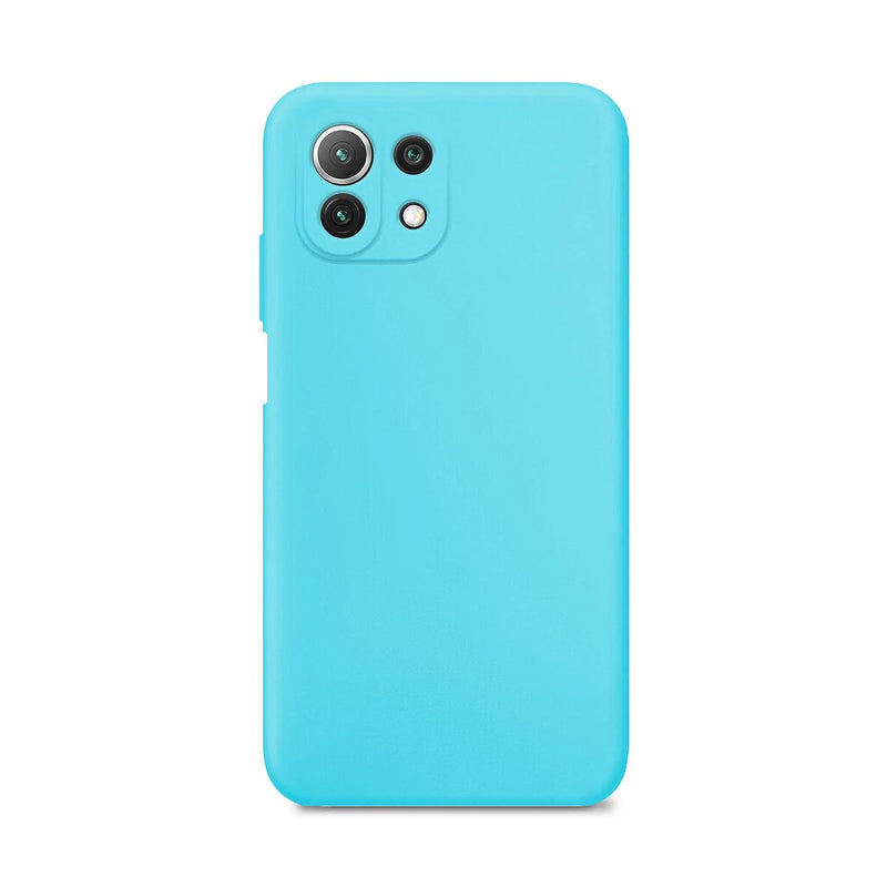 Capa de silicone com proteção de câmera para Mi 11