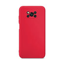 Capa de silicone com proteção de câmara para Poco X3