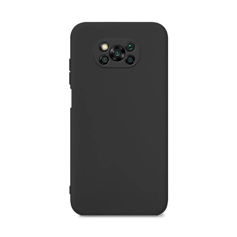 Capa de silicone com proteção de câmara para Poco X3