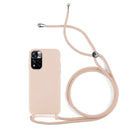 Capa de silicone com cordão para Redmi Note 11 Pro Plus 5G