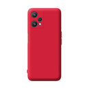 Capa de silicone com proteção de câmera para Realme 9 Pro